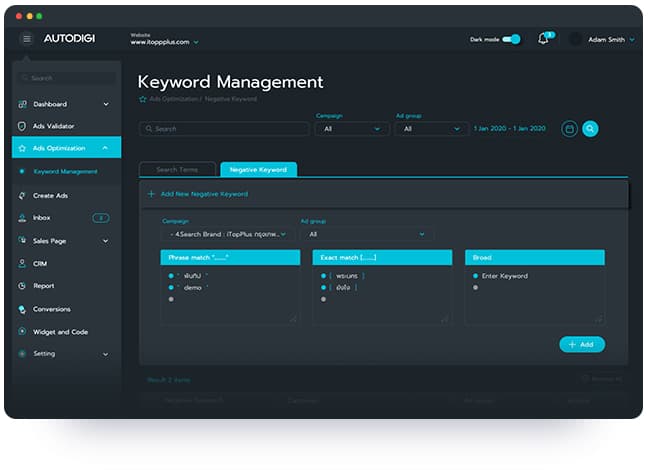 autodigi switch type 2
