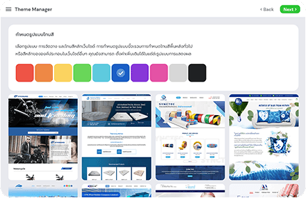Step 1 create website